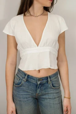 Subdued Blusa con lazo Online