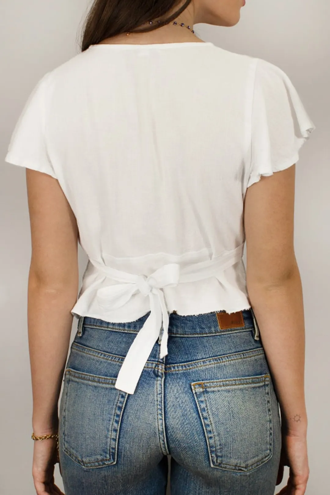 Subdued Blusa con lazo Online
