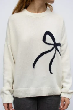 Subdued Bow sweater Discount