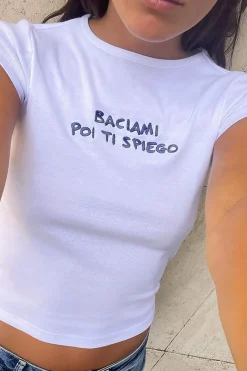 Subdued Camiseta Baciami poi ti spiego Best