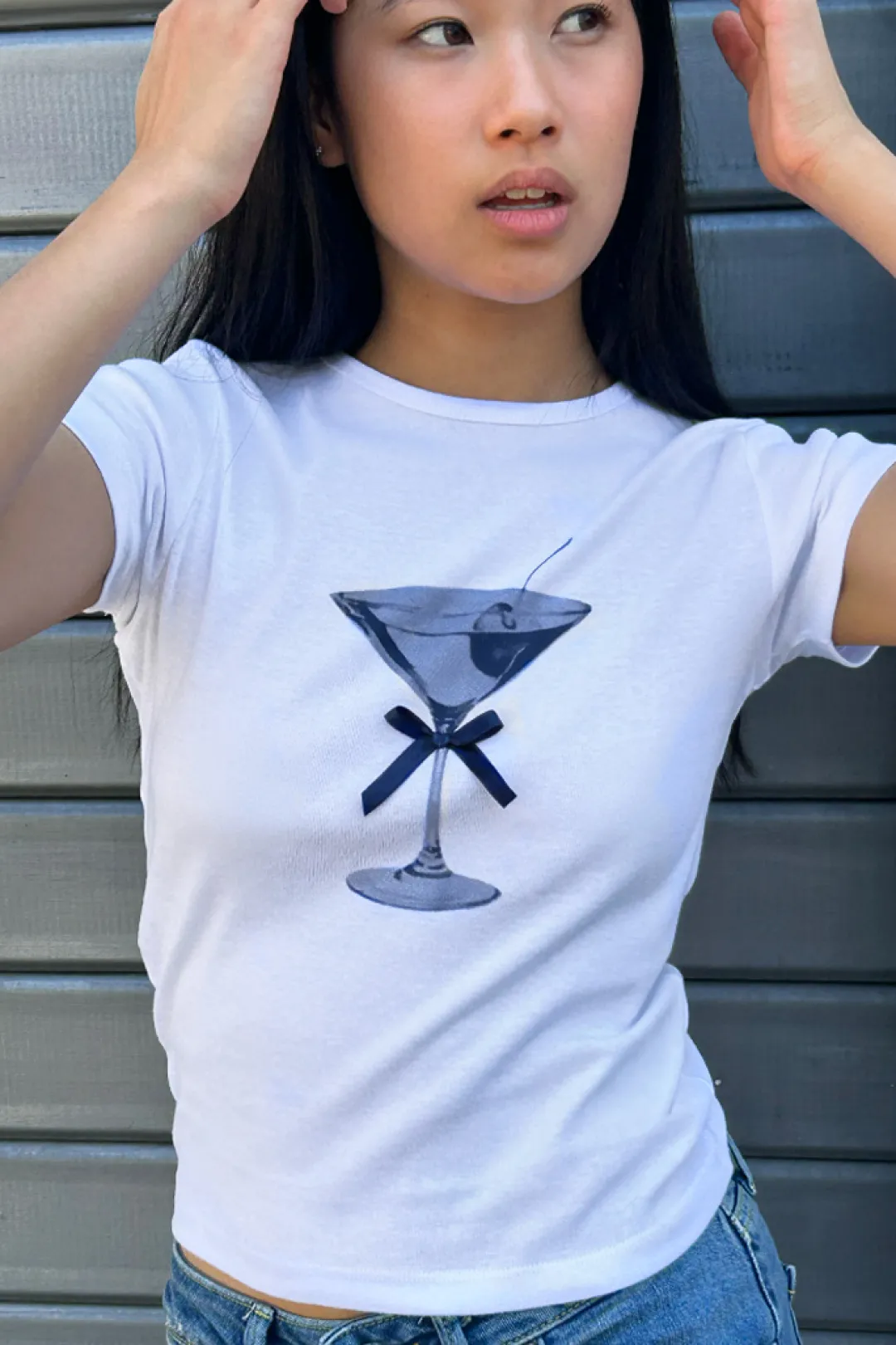Subdued Camiseta Cocktail lazo