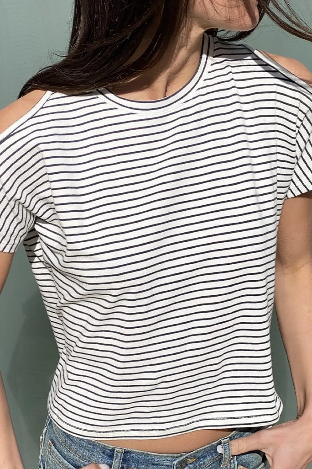 Subdued Camiseta con cut-out