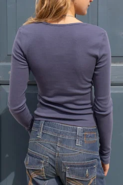Subdued Camiseta con fruncida Discount