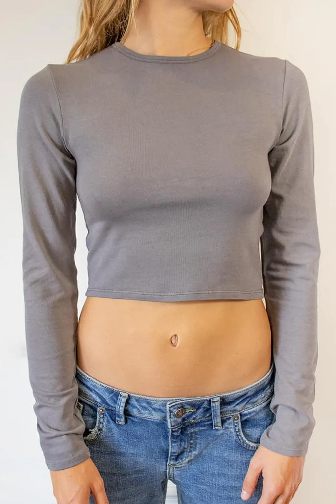 Subdued Camiseta crop New