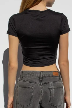 Subdued Camiseta crop cuello redondo Hot