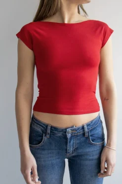 Subdued Camiseta escote barco New