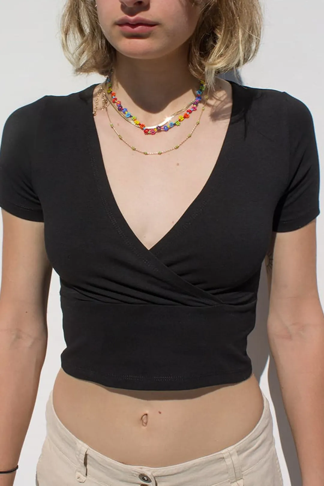 Subdued Camiseta escote en V Hot
