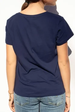 Subdued Camiseta escote en V corazón Best