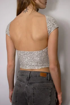 Subdued Camiseta espalda descubierta New