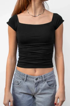 Subdued Camiseta fruncido New