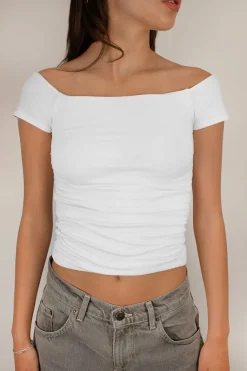 Subdued Camiseta fruncido New