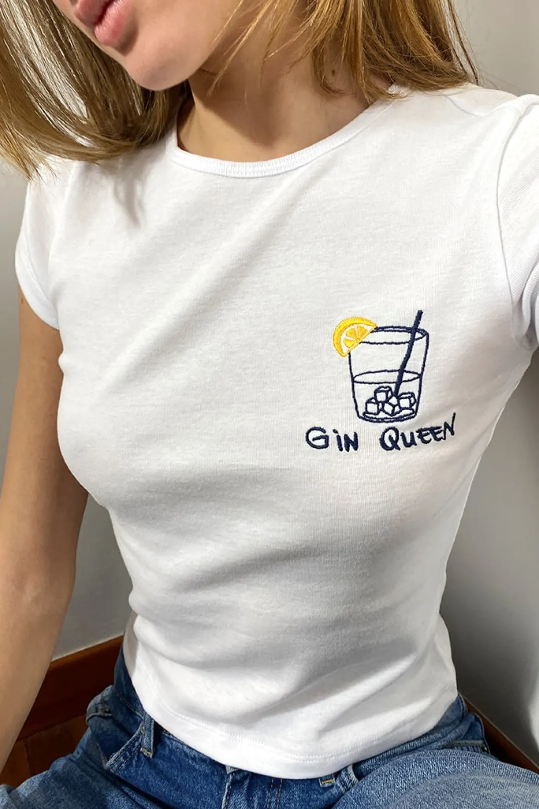 Subdued Camiseta Gin queen Sale