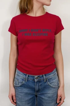 Subdued Camiseta I was sleeping Hot