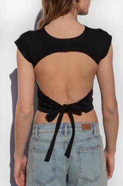 Subdued Camiseta lazo detrás Sale