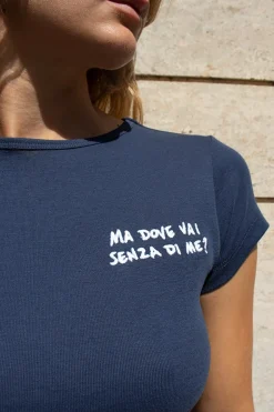 Subdued Camiseta Ma dove vai senza di me New