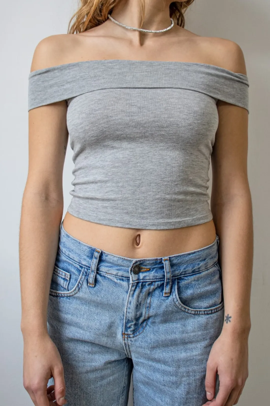 Subdued Camiseta off shoulders Sale