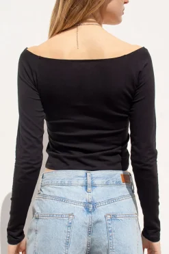 Subdued Camiseta off-shoulders Discount