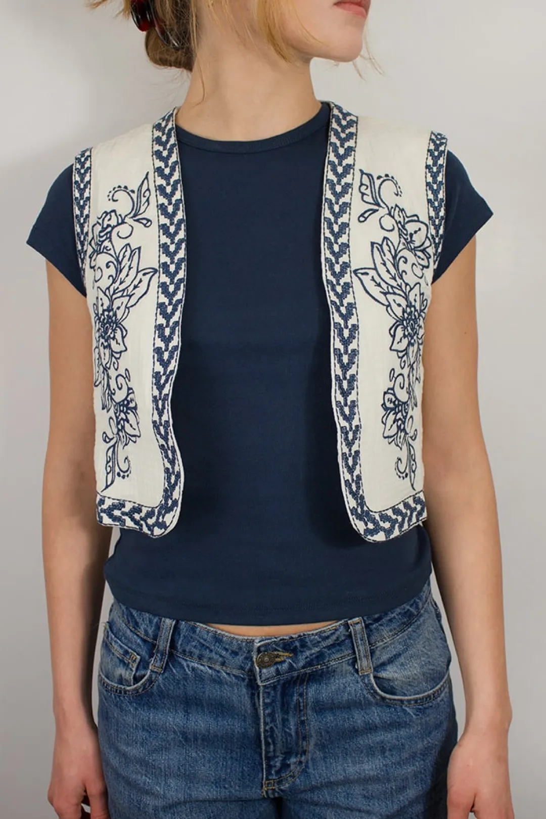 Subdued Chaleco con bordados Sale
