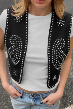 Subdued Chaleco con tachuelas Clearance