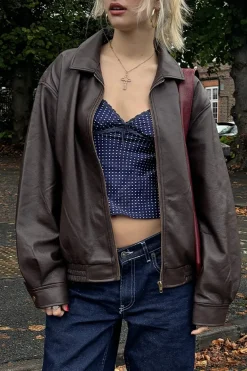 Subdued Chaqueta poli piel Clearance