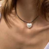 Subdued Collar choker corazón