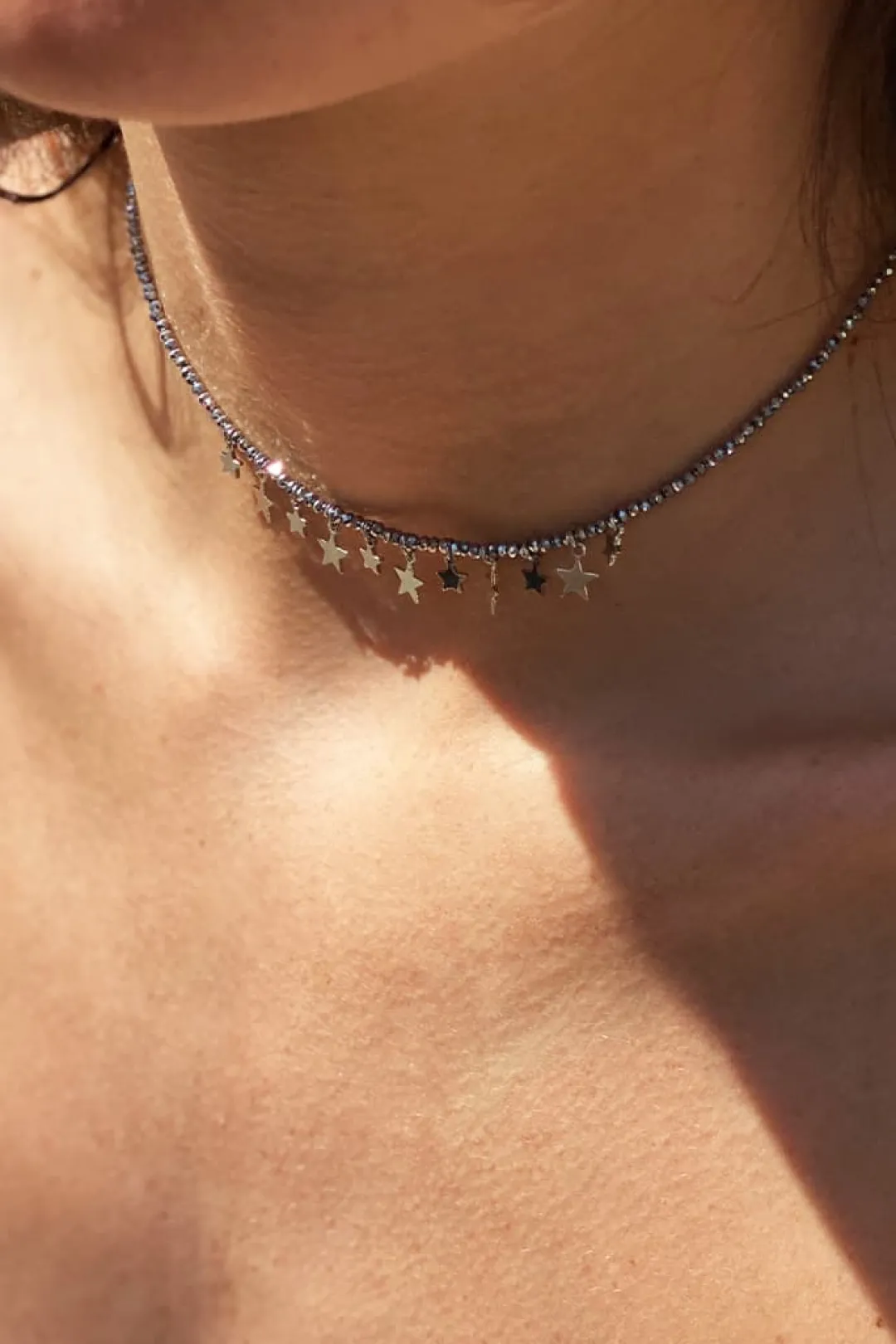 Subdued Collar estrellas Sale
