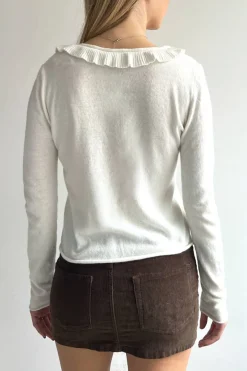 Subdued Cárdigan con volante Outlet