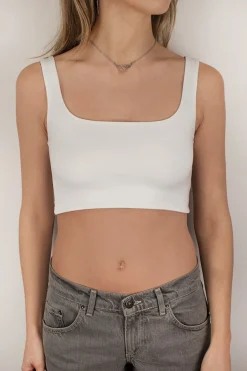 Subdued Crop top escote cuadrado New