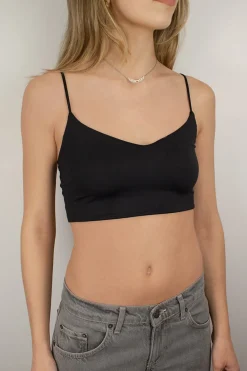 Subdued Crop top escote en V Best