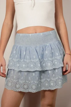 Subdued Falda con volante Clearance