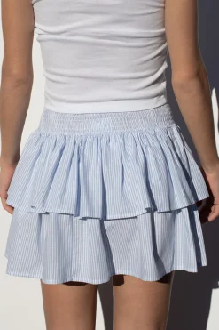 Subdued Falda elástica con dos volantes Outlet
