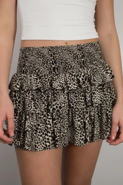 Subdued Falda pantalón mini volante Outlet