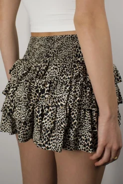 Subdued Falda pantalón mini volante Outlet