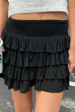 Subdued Falda shorts con volante Discount