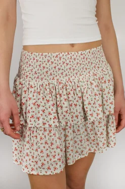 Subdued Falda volante Discount