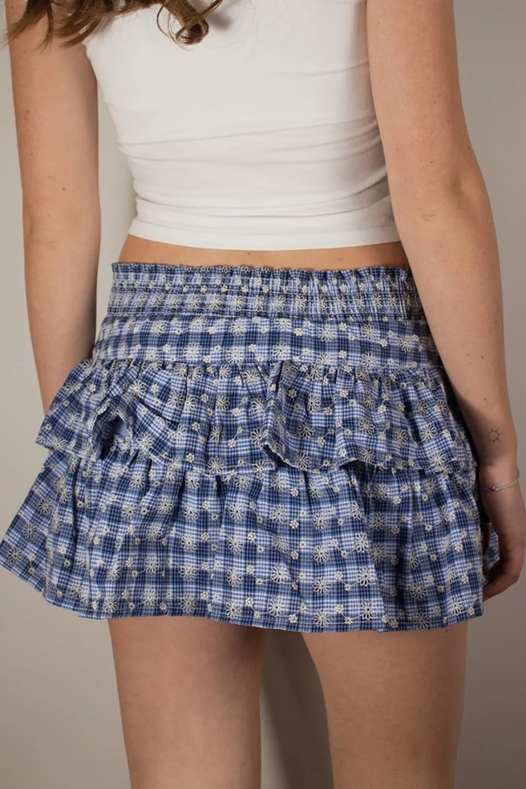 Subdued Falda volantes Discount