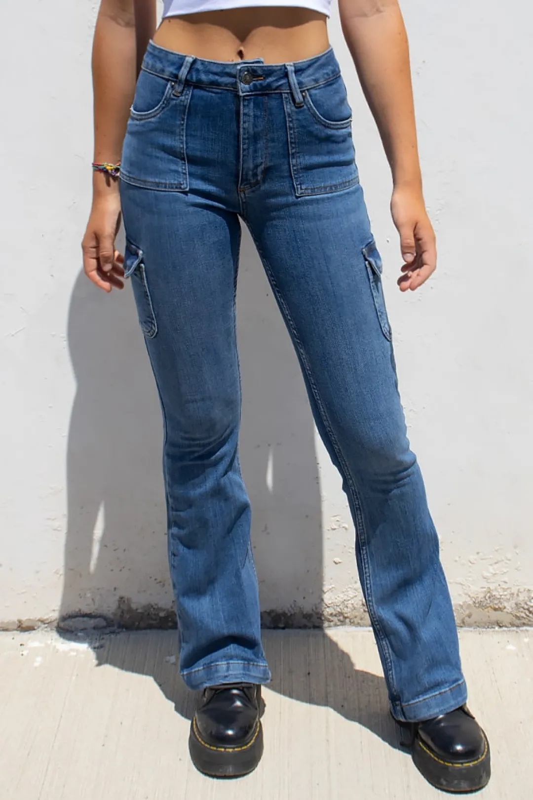 Subdued Jeans flare con tasconi Discount