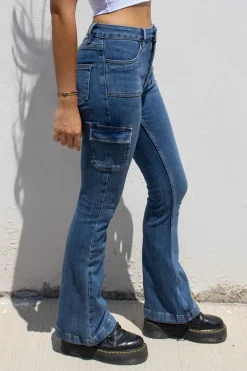Subdued Jeans flare con tasconi Discount