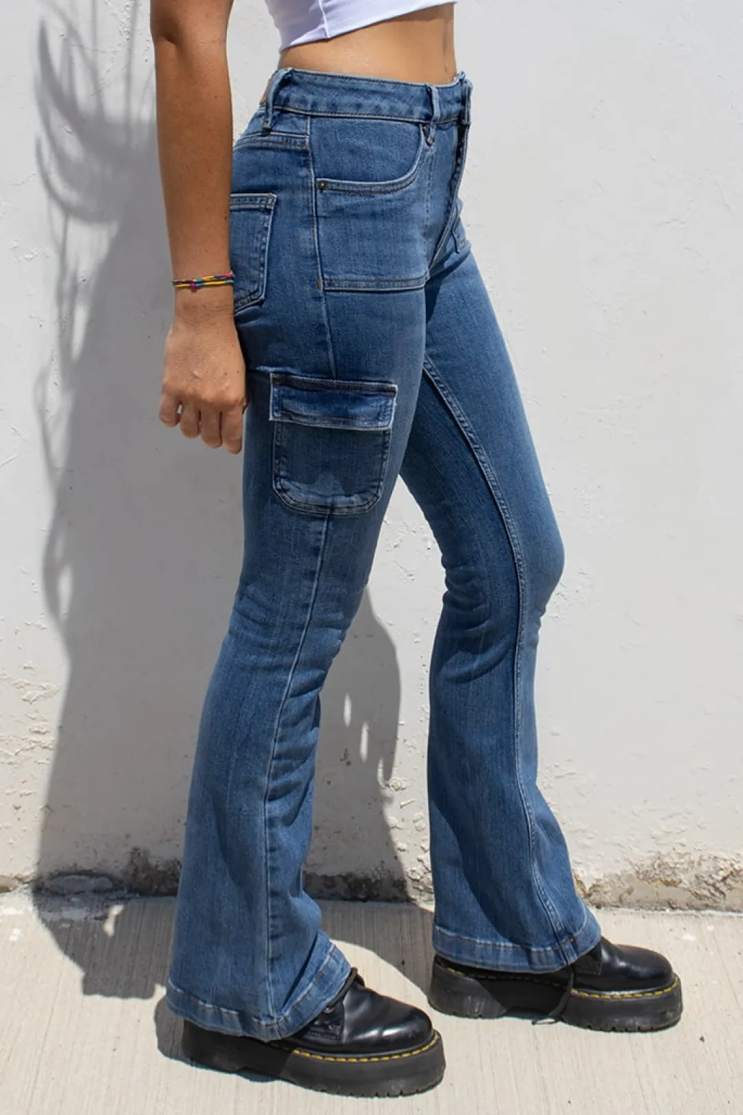Subdued Jeans flare con tasconi Discount