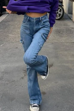 Subdued Jeans flare con tasconi Discount