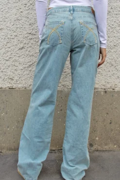 Subdued Jeans low waist con bordado Discount