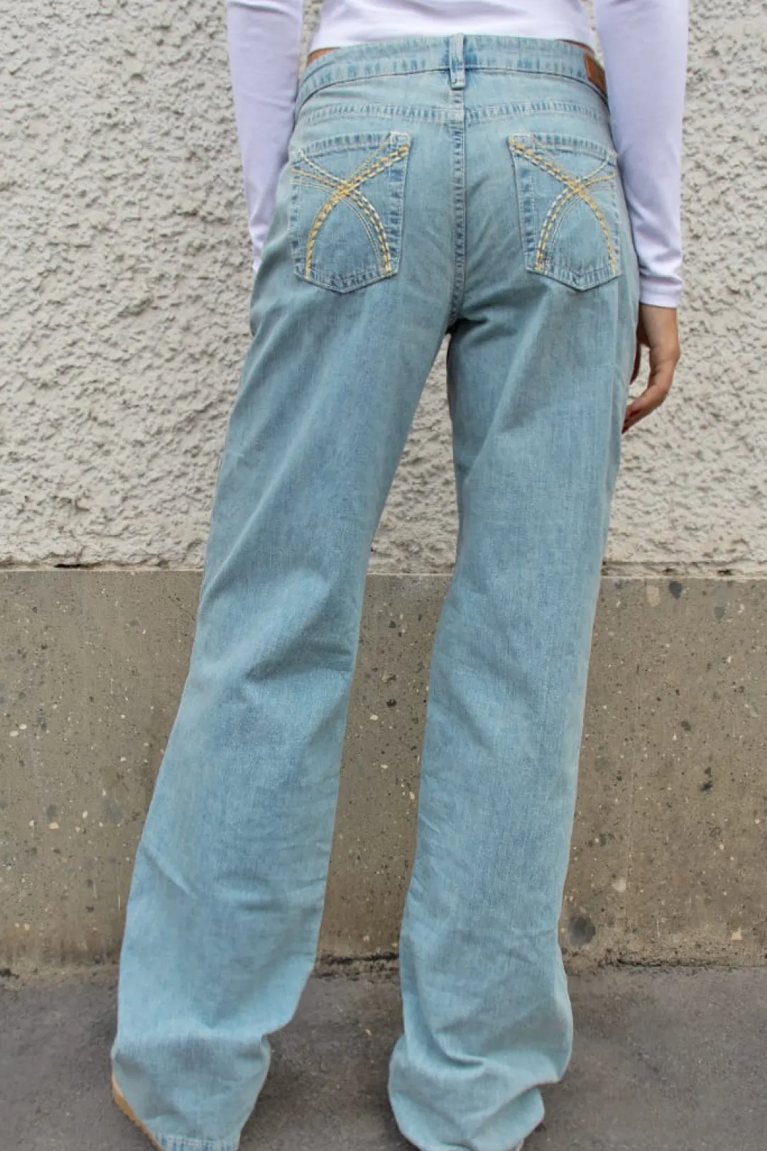 Subdued Jeans low waist con bordado Discount