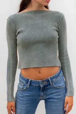 Subdued Jersey canalé Sale