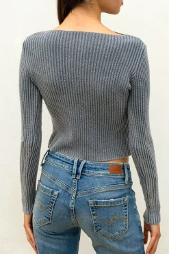 Subdued Jersey canalé Sale