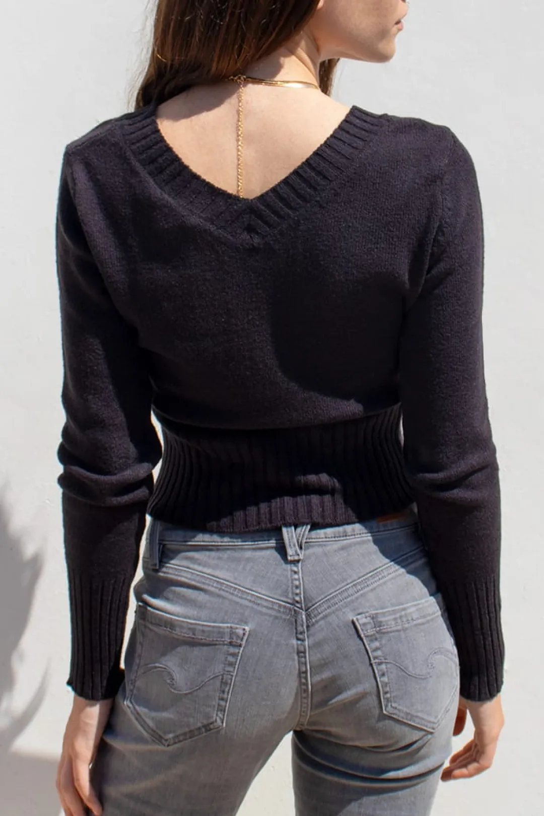 Subdued Jersey escote en V Hot