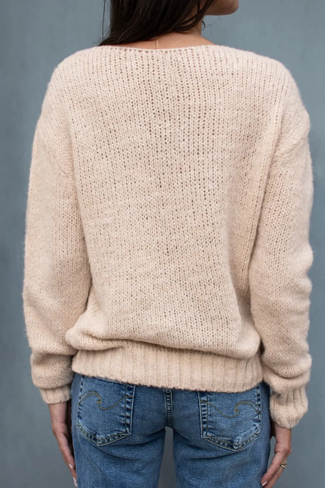 Subdued Openwork sweater Best