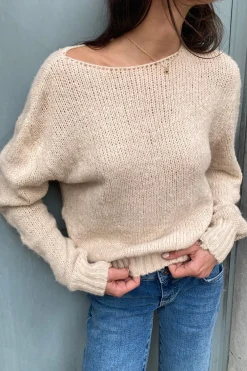 Subdued Openwork sweater Best