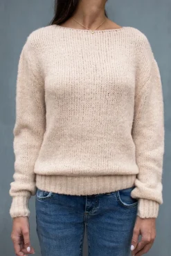 Subdued Openwork sweater Best