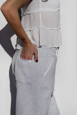 Subdued Pantalones chandal detalles satén Online