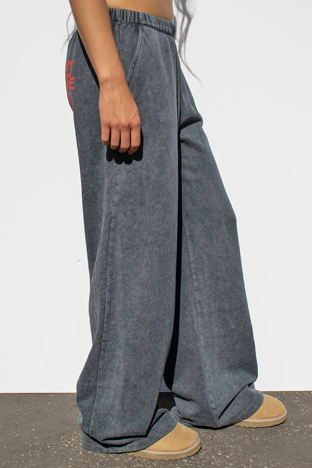 Subdued Pantalones chandal wide-leg don't waste your tears Sale